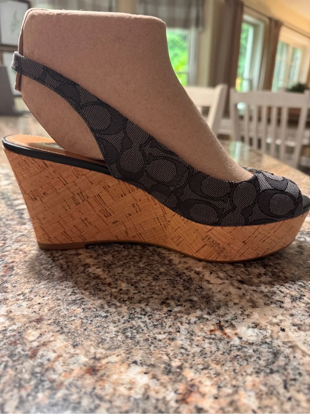 Coach signature charcoal
